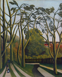 Landscape on the Banks of the Bievre at Becetre by Henri Rousseau
