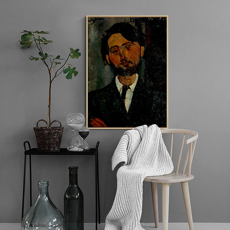 Léopold Zborowski by Amedeo Modigliani
