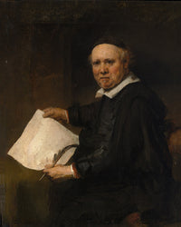 Lieven Willemsz van Coppenol by Rembrandt Harmenszoon van Rijn