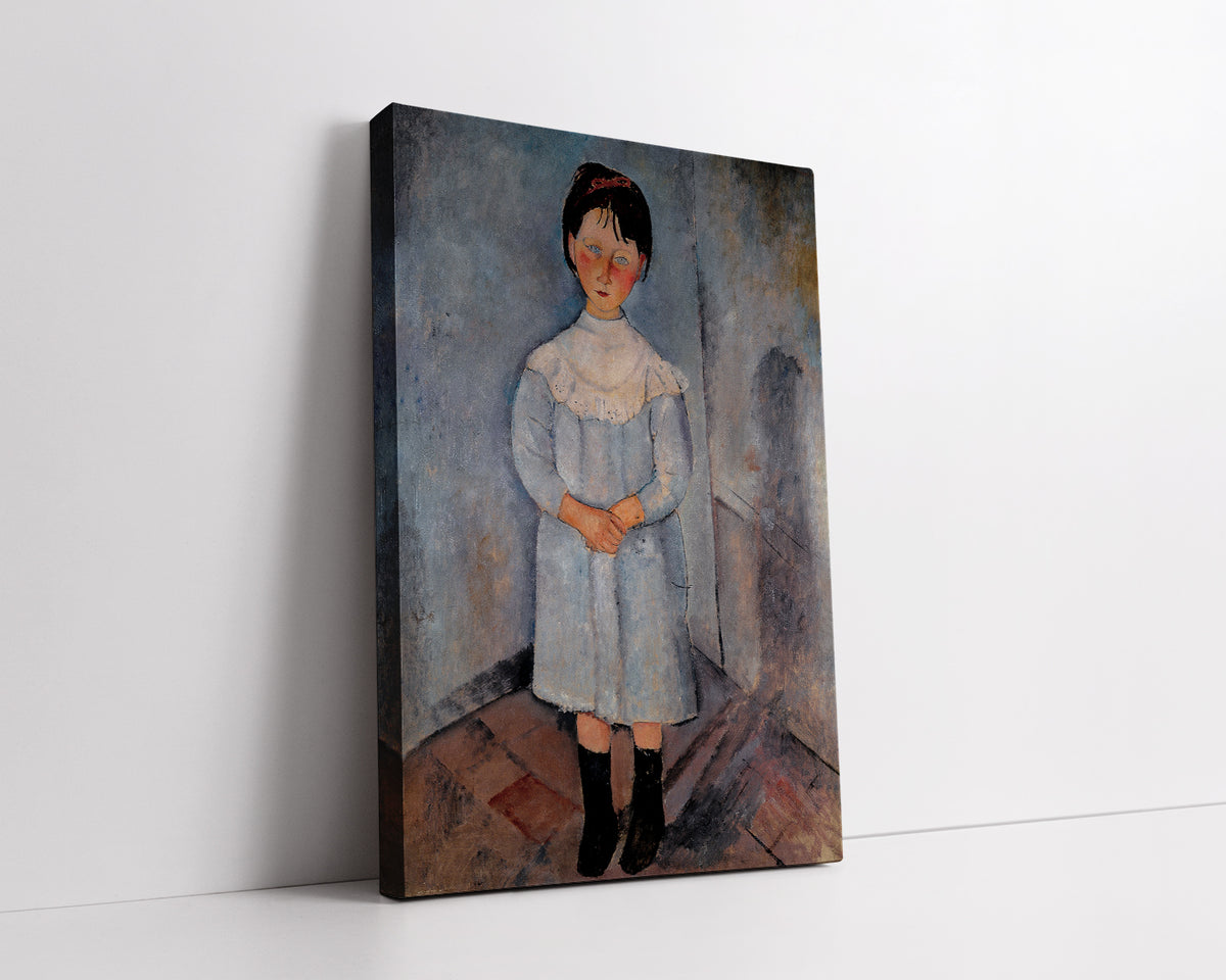 Little Girl in Blue by Amedeo Modigliani