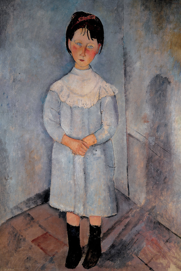 Little Girl in Blue by Amedeo Modigliani