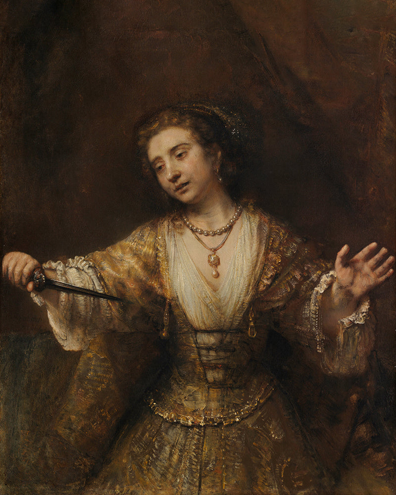 Lucretia by Rembrandt Harmenszoon van Rijn