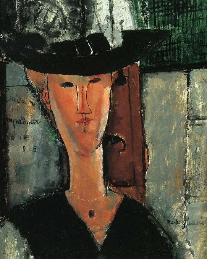 Madame Pompadour  by Amedeo Modigliani