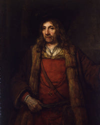 Man In A Fur-Lined Coat by Rembrandt Harmenszoon van Rijn