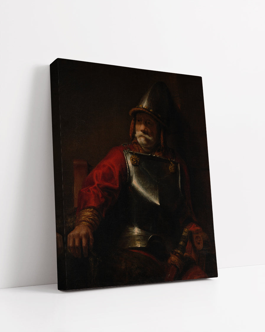 Man in Armor  by Rembrandt Harmenszoon van Rijn