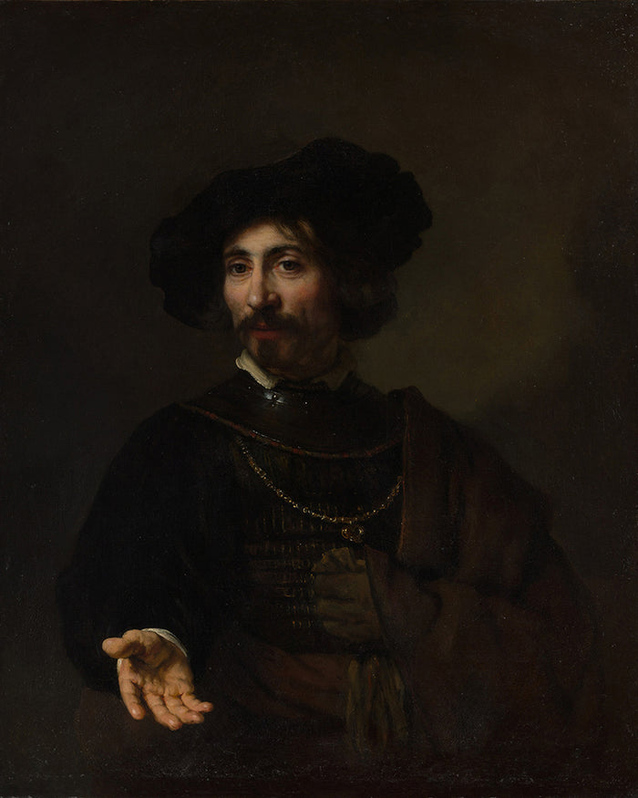 Man with a Steel Gorget by Rembrandt Harmenszoon van Rijn