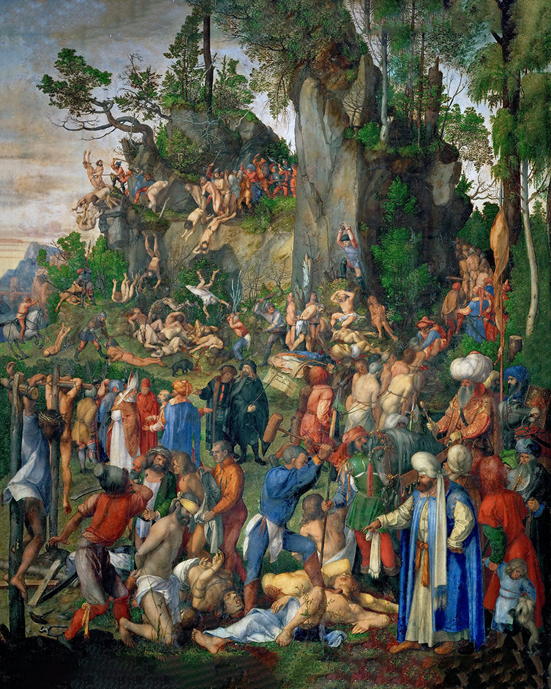 Martyrdom of the Ten Thousand by Albrecht Durer