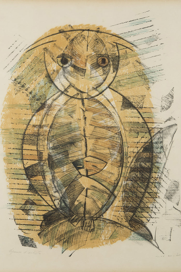 owl-clown by Max Ernst