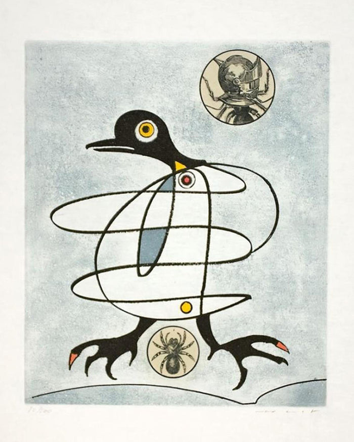 La carte du monde tourne by Max Ernst