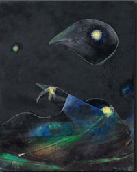 Nocturne I Lueurs dans l by Max Ernst