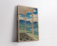 Mitsubishi_Fukagawa_bettei_no_zu by Kawase Hasui