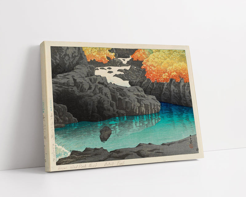 Nihon_fūkei_senshū,_Chōmonkyō_Kayagafuchi by Kawase Hasui