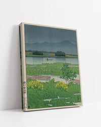 Nihon_fūkei_senshū,_Kumamoto_Ezu-ko by Kawase Hasui