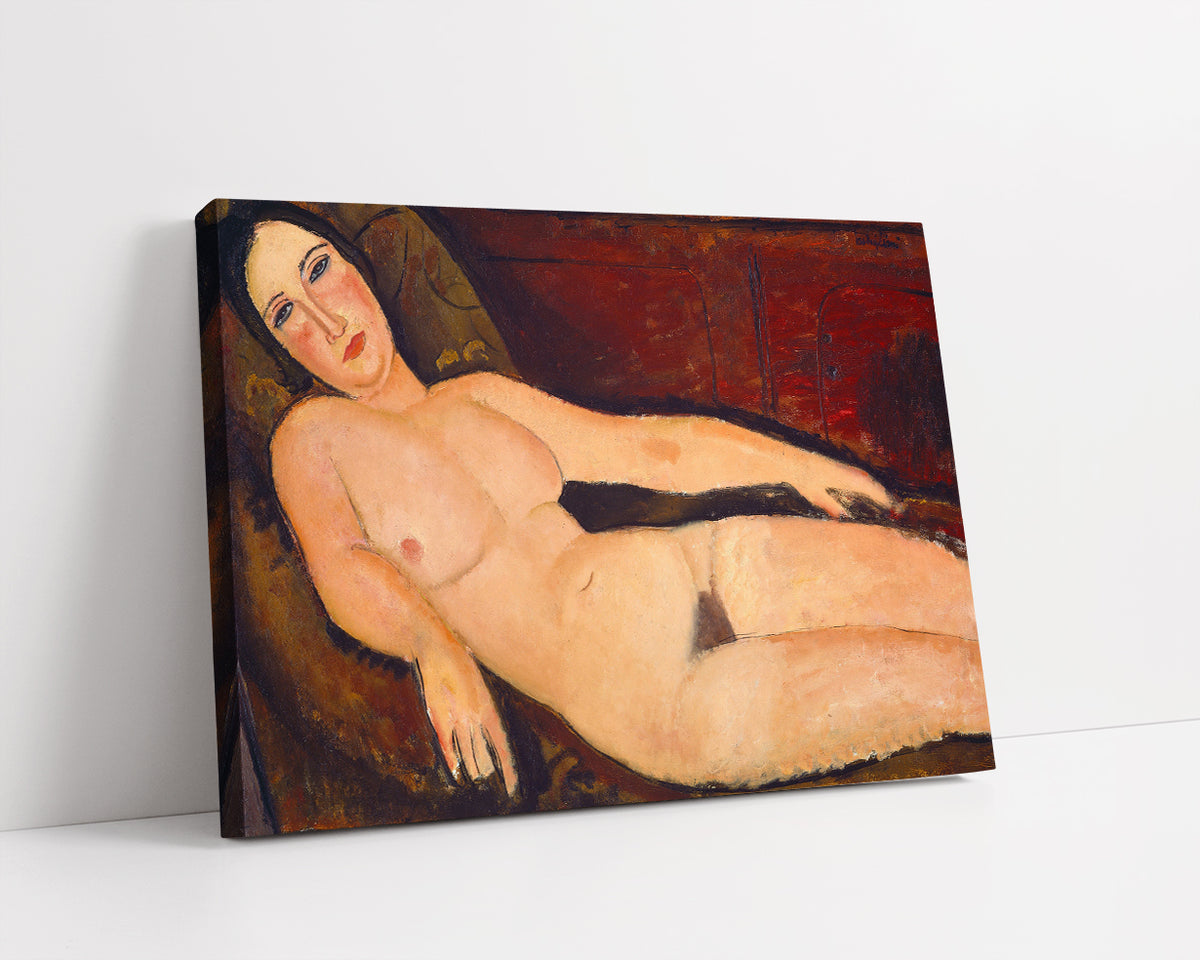 Nude on a Divan  by Amedeo Modigliani