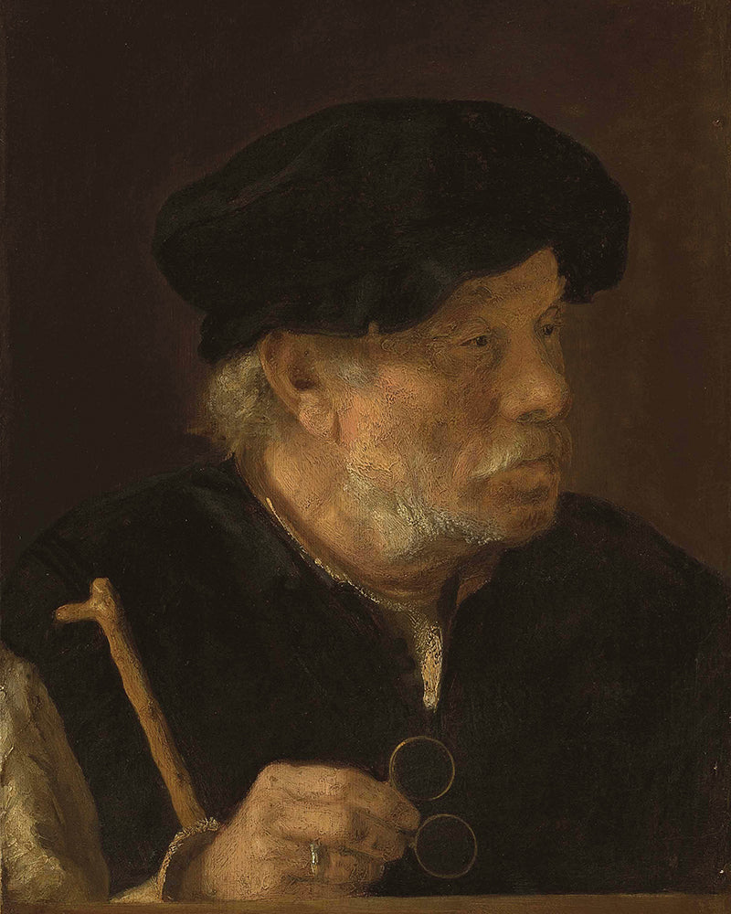 Old Man, Bust by Rembrandt Harmenszoon van Rijn