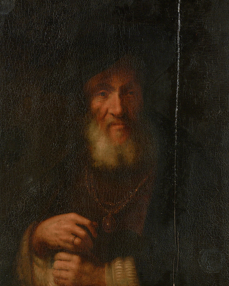 Old Man in a Rich Costume by Rembrandt Harmenszoon van Rijn