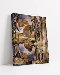 Oxenbridge Pond  painting in high resolution by Paul Nash