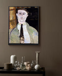 Paul Guillaume  by Amedeo Modigliani