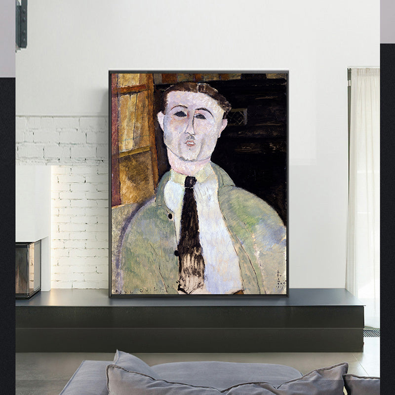 Paul Guillaume  by Amedeo Modigliani