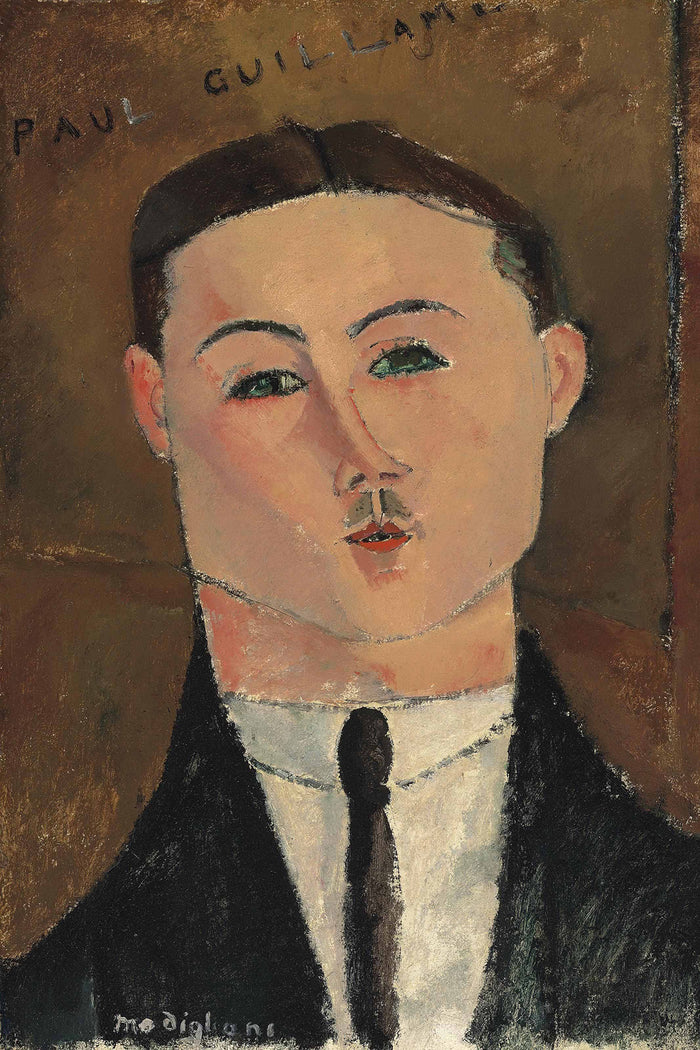 Paul Guillaume by Amedeo Modigliani