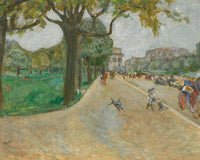 AVENUE DU BOIS by Pierre Bonnard