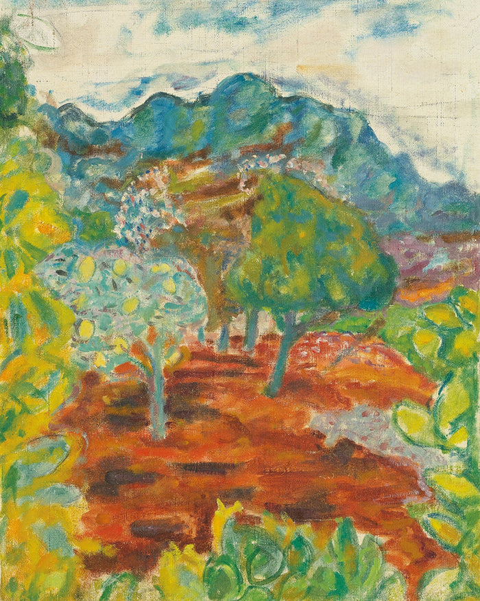 CITRONNIERS AU CANNET by Pierre Bonnard