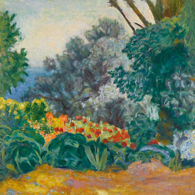 COIN DE JARDIN FLEURI by Pierre Bonnard