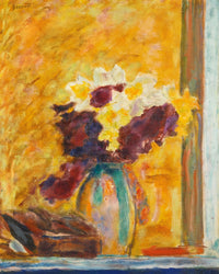 FLEURS AU PICHET VERT by Pierre Bonnard