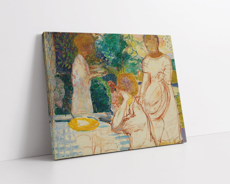 JEUNES FEMMES AU JARDIN by Pierre Bonnard