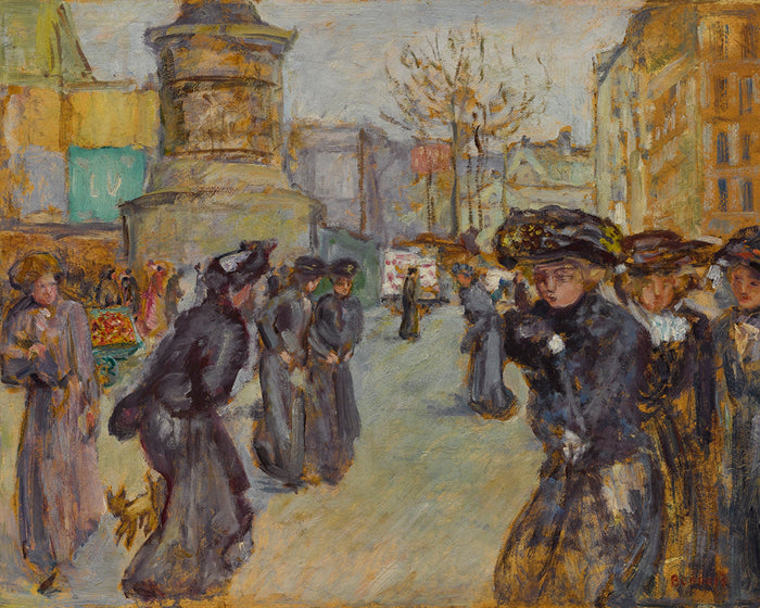 LA PLACE CLICHY by Pierre Bonnard