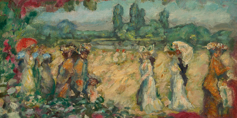 LA PROMENADE by Pierre Bonnard