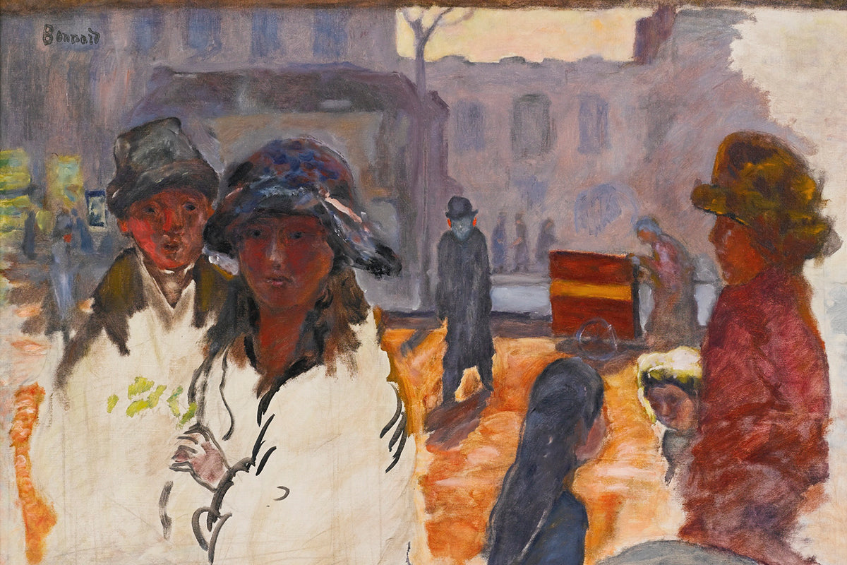 LA RUE, ORGUE DE BARBARIE by Pierre Bonnard