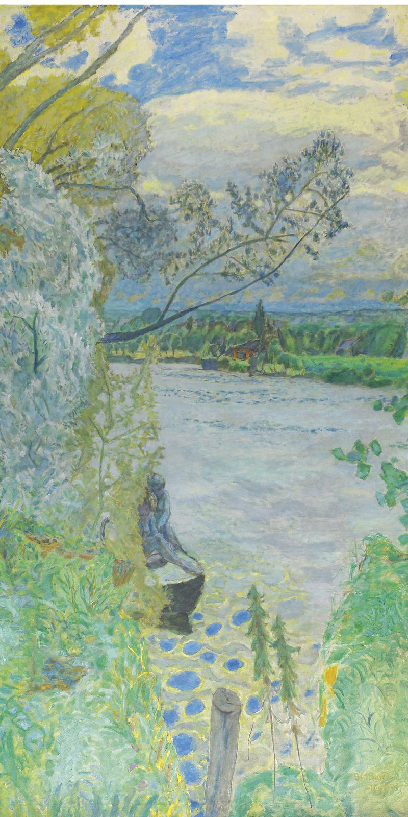 LA SEINE PRèS DE VERNON by Pierre Bonnard