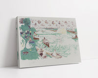 LE CANOTAGE  by Pierre Bonnard