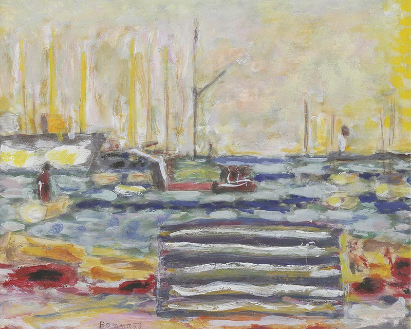 LE PORT DE CANNES by Pierre Bonnard