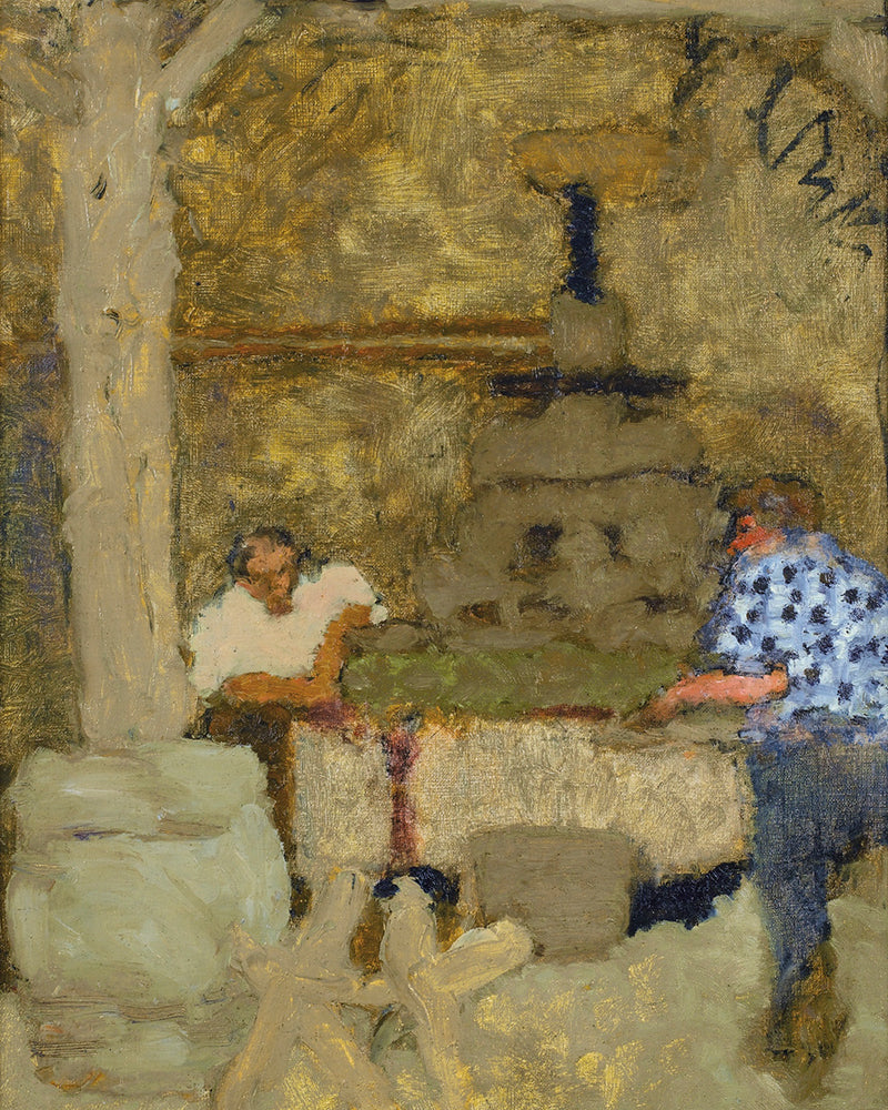 LE PRESSOIR AU GRAND-LEMPS by Pierre Bonnard