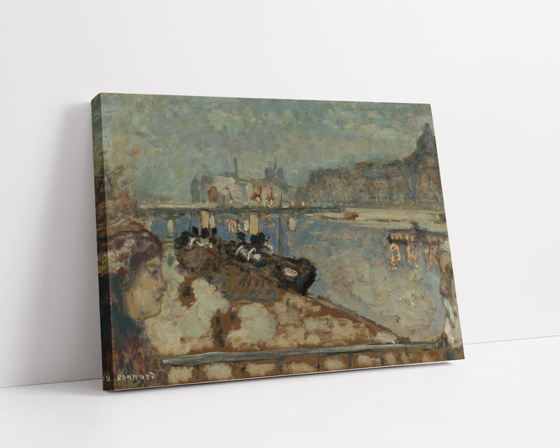 LES QUAIS DE PARIS by Pierre Bonnard