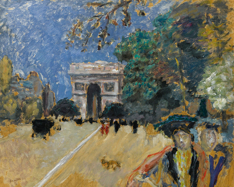 L'ARC DE TRIOMPHE by Pierre Bonnard