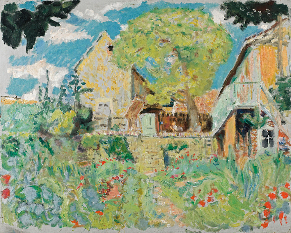 MA ROULOTTE à VERNONNET by Pierre Bonnard