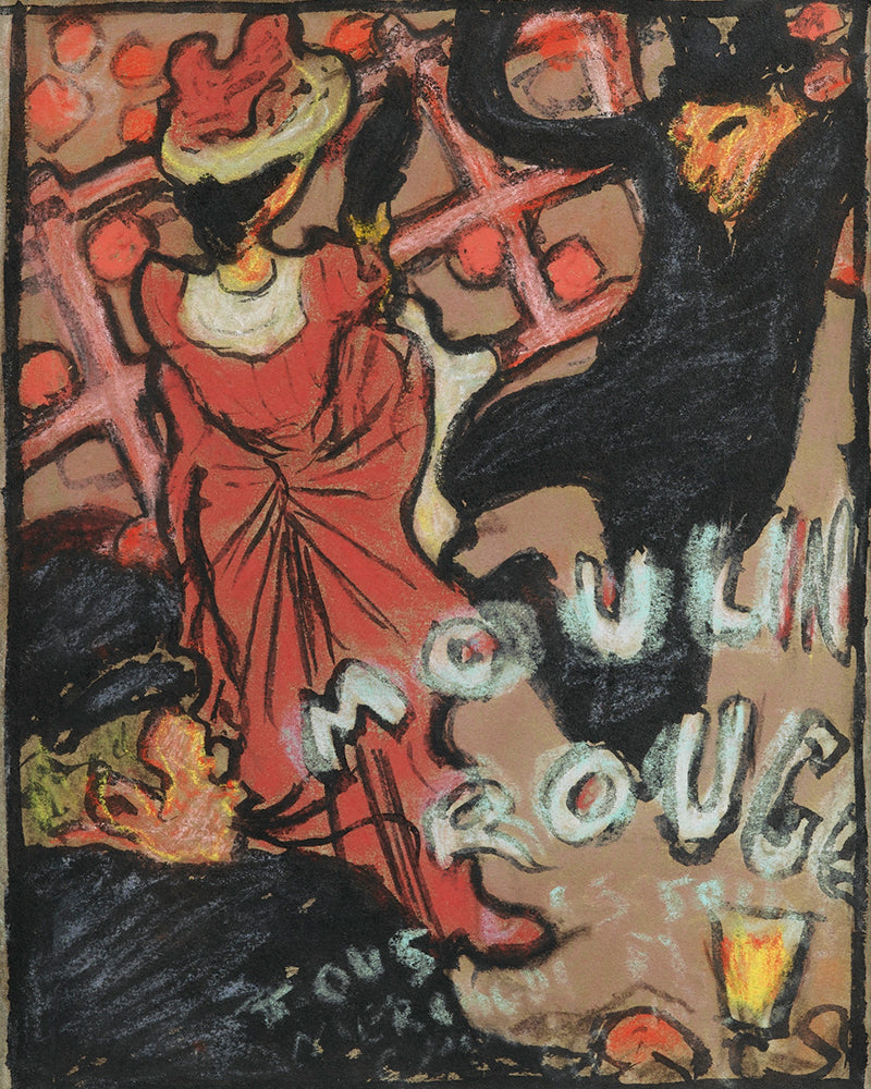 MOULIN ROUGE by Pierre Bonnard