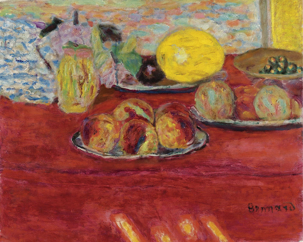 NATURE MORTE AU MELON by Pierre Bonnard