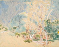 PAYSAGE AU CANNET, LES ARBRES BLANCS by Pierre Bonnard