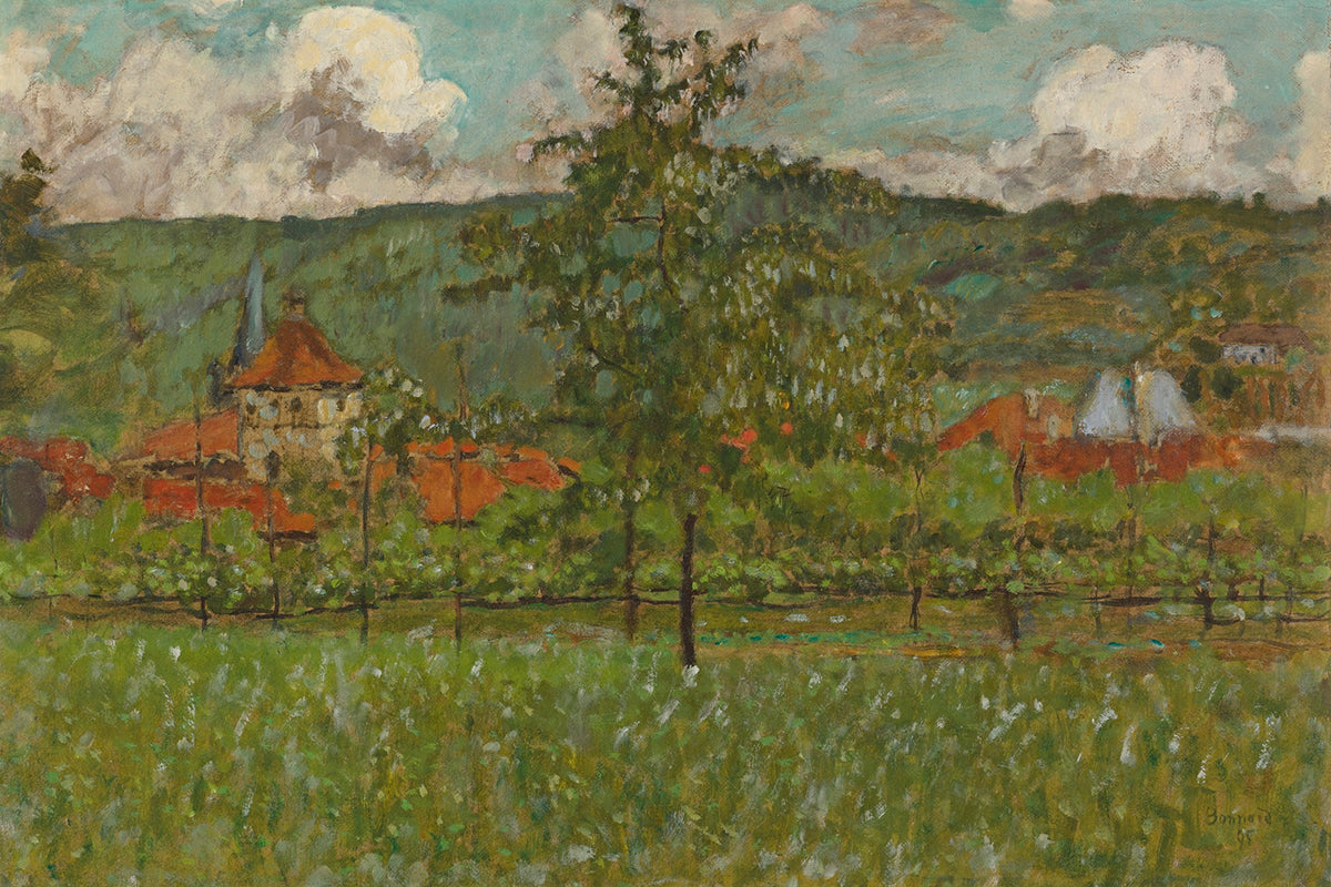 PAYSAGE DU DAUPHINé, LE PIGEONNIER by Pierre Bonnard