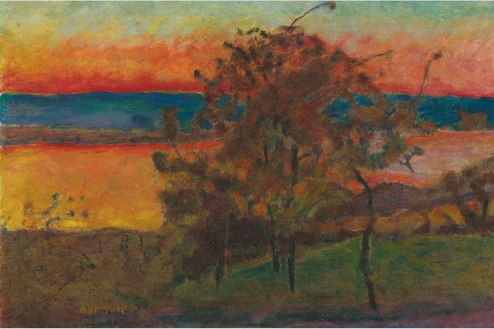 SOLEIL COUCHANT by Pierre Bonnard