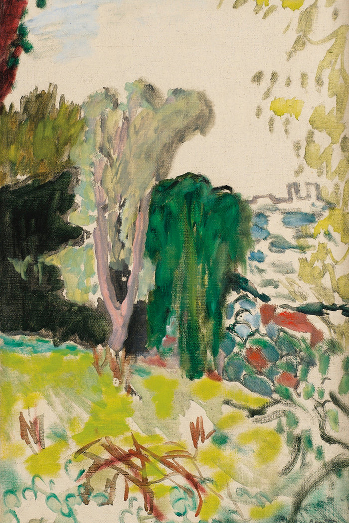 VUE SUR ANTIBES  by Pierre Bonnard