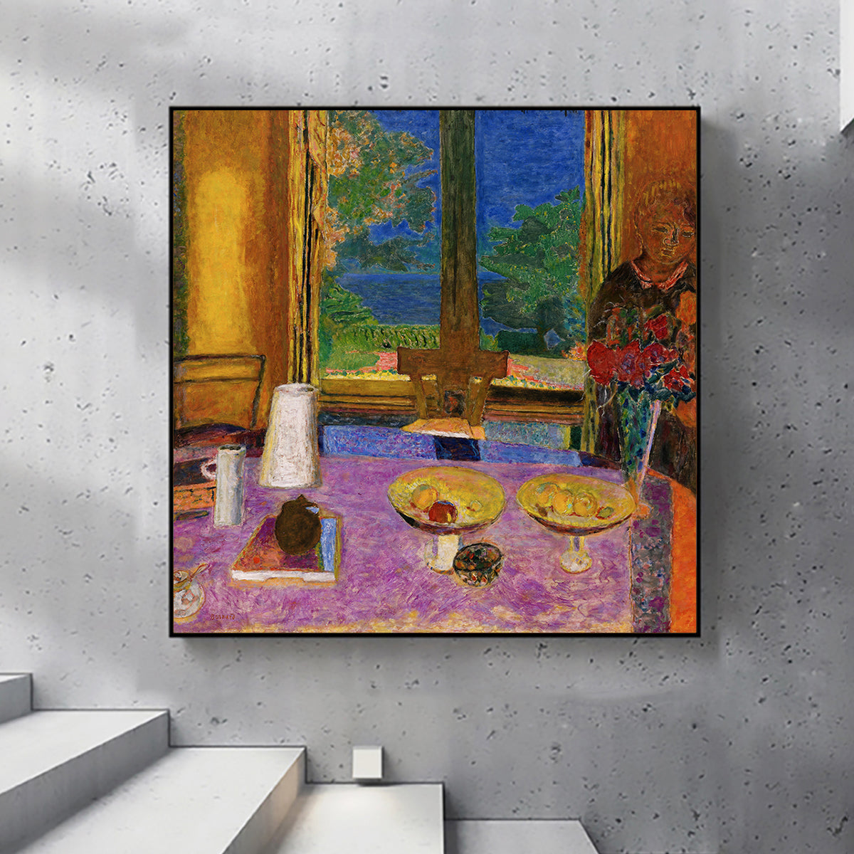 Pierre Bonnard Dining Room on the Garden by Pierre Bonnard