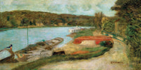 The Seine at Vernon by Pierre Bonnard