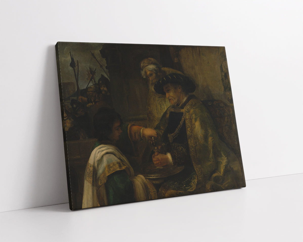Pilate Washing His Hands by Rembrandt Harmenszoon van Rijn