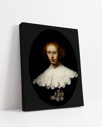 Portrait Of A Young Woman by Rembrandt Harmenszoon van Rijn