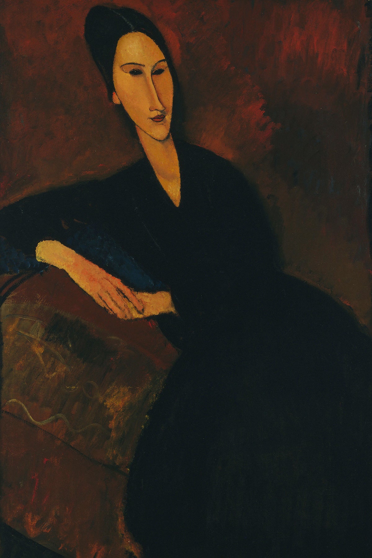 Portrait of Anna Zborowska by Amedeo Modigliani